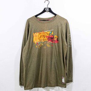 Ecko Unltd Anime Hip Hop Long Sleeve T-Shirt XL VTG 90s Y2K Streetwear